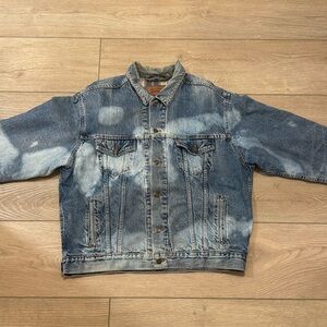 Vintage Levis Bleached Denim Jacket